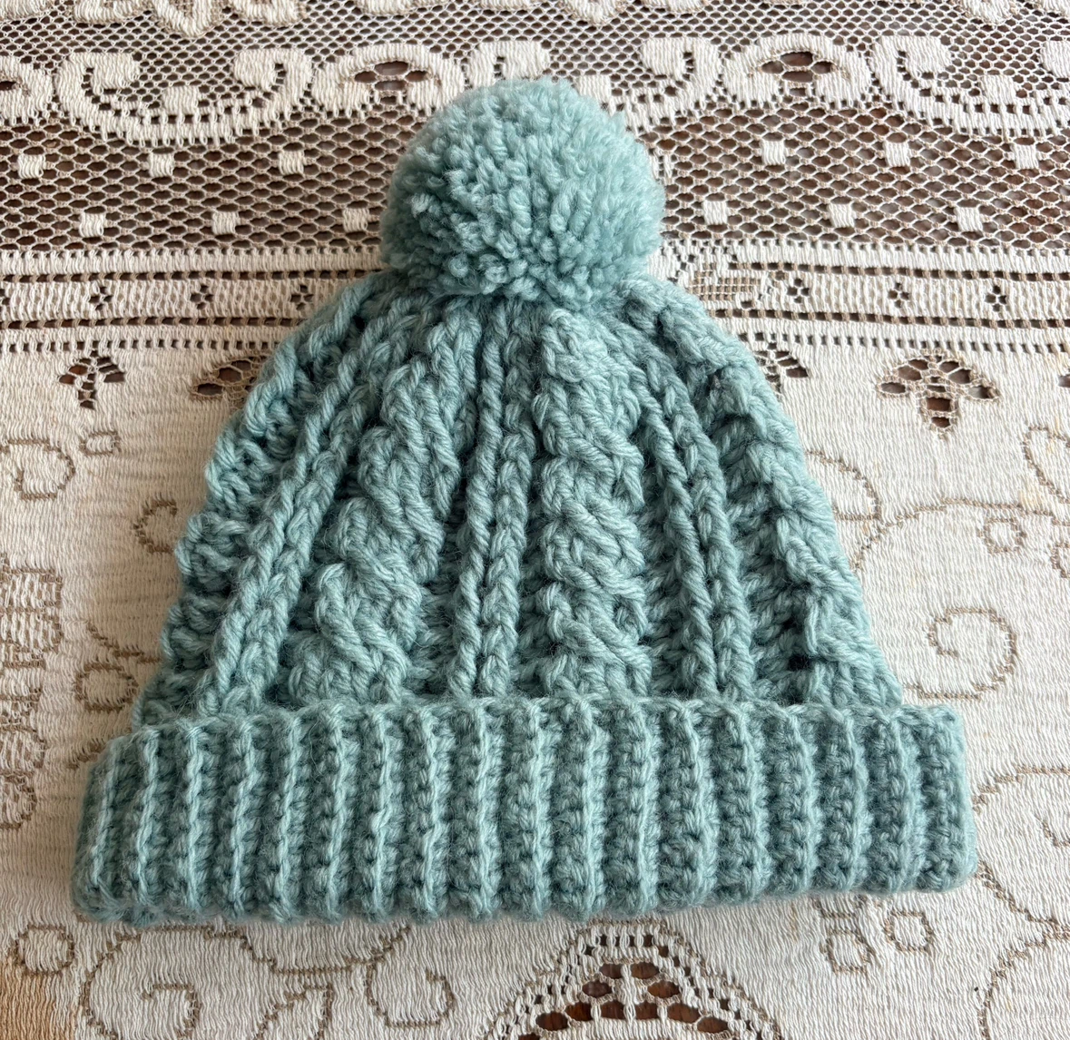 Beautiful Blue Hat
