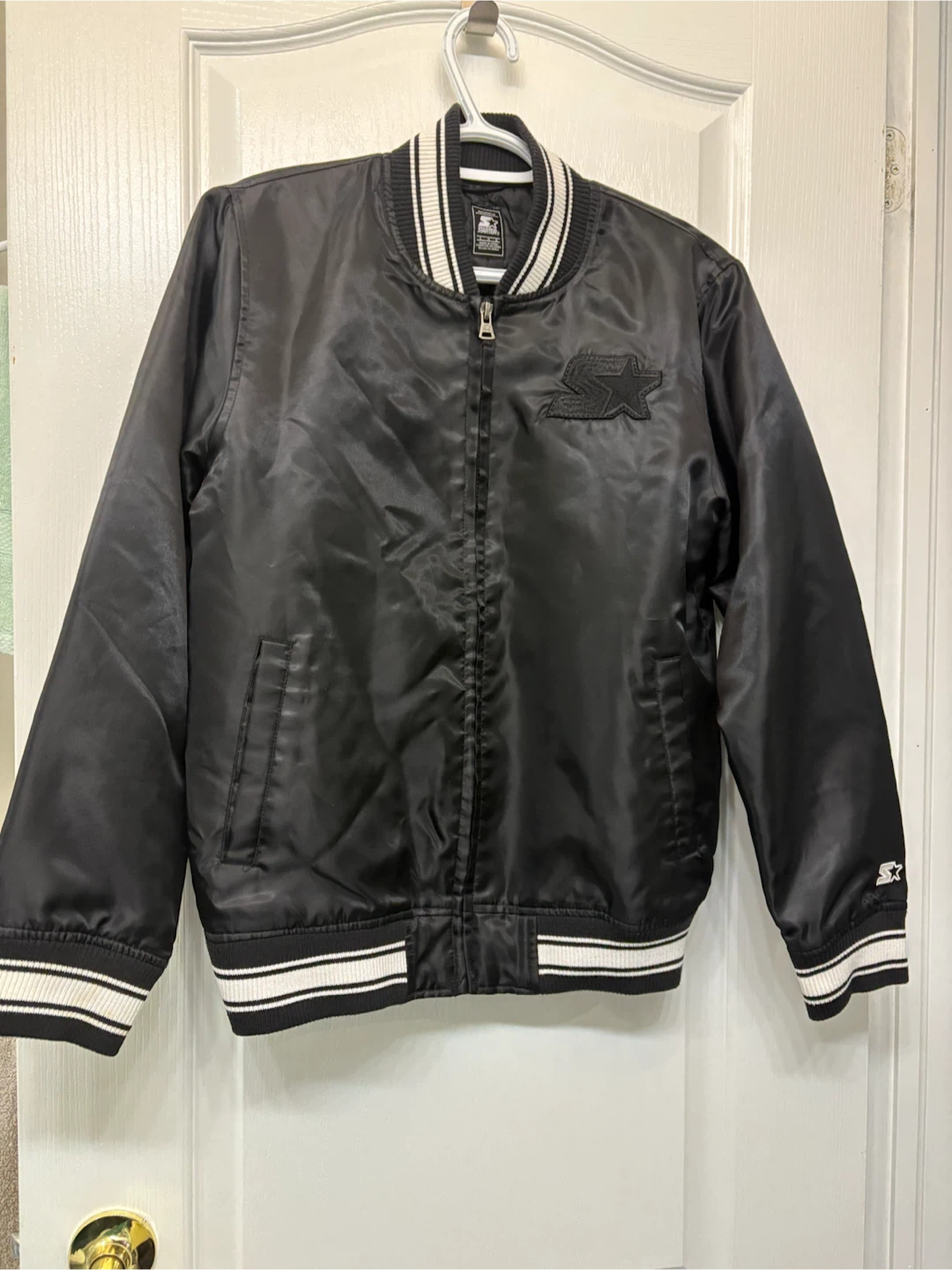 Starter Women's Satin Bomber Jacket (unisex)