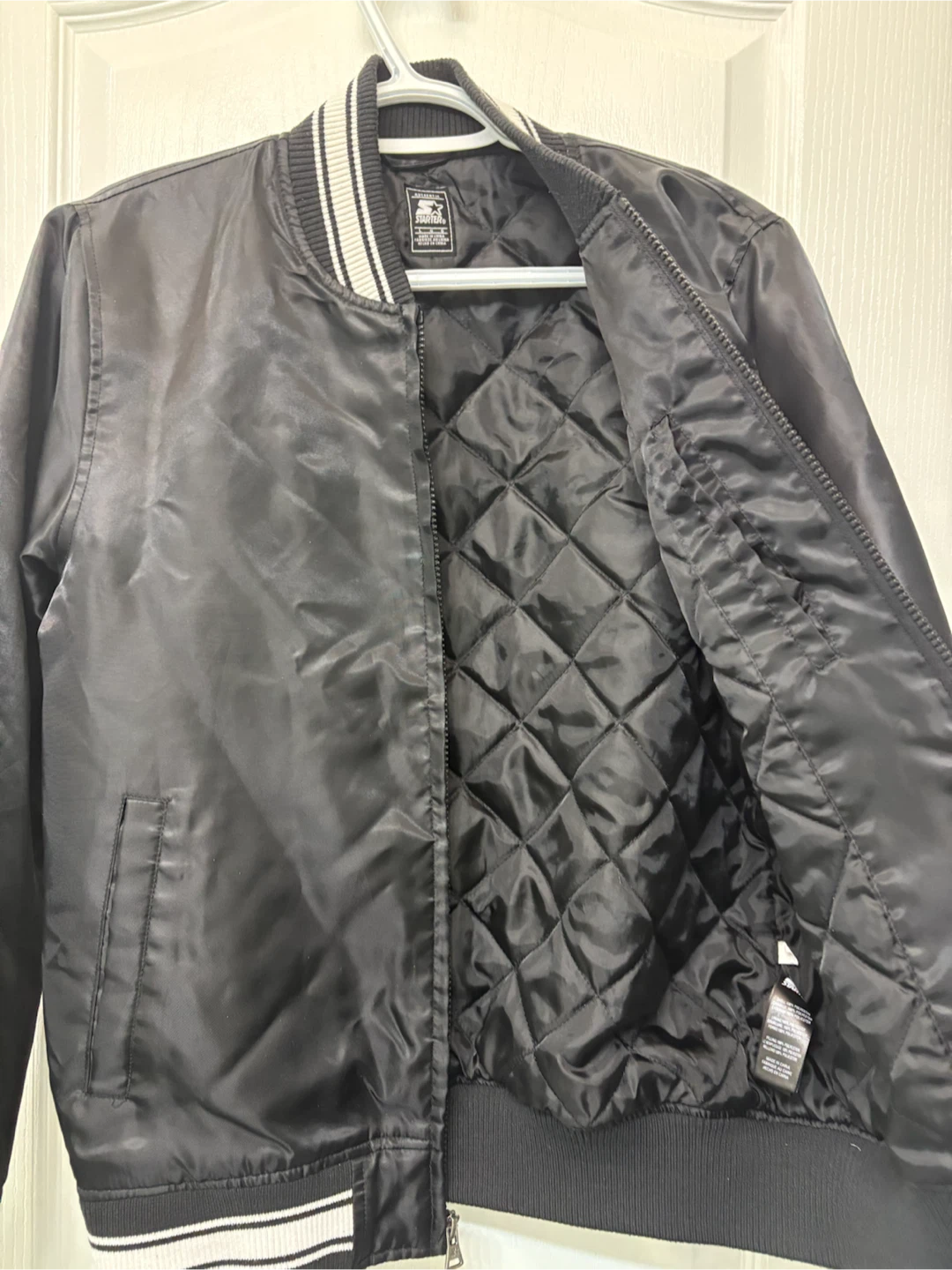 Starter Women's Satin Bomber Jacket (unisex) - photo 5