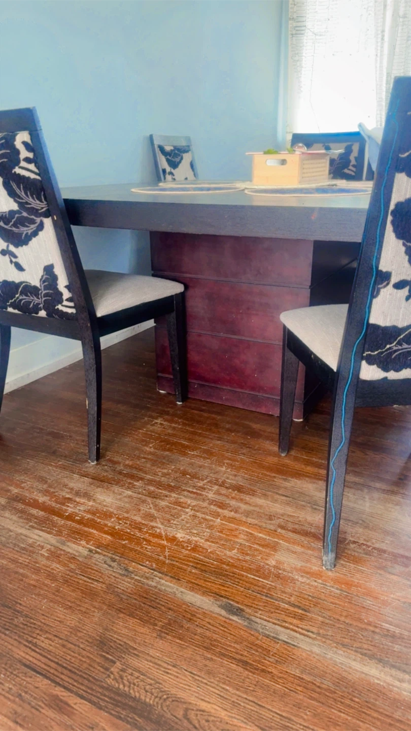 Dining table set with-six chairs - photo 2