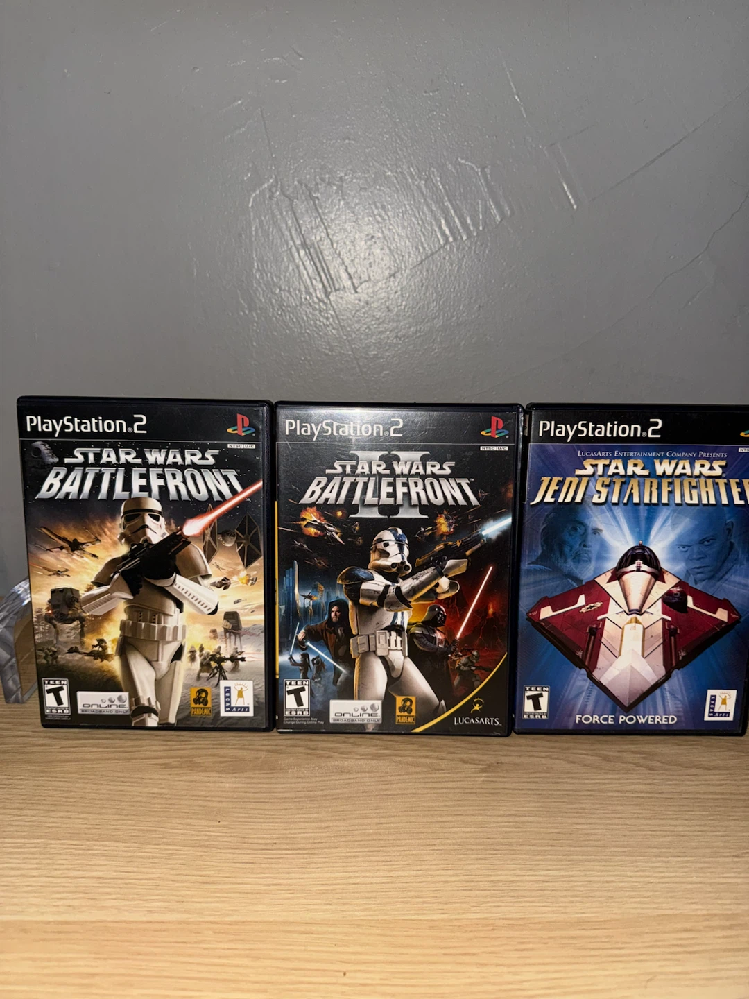 3 Star Wars PlayStation 2 Games