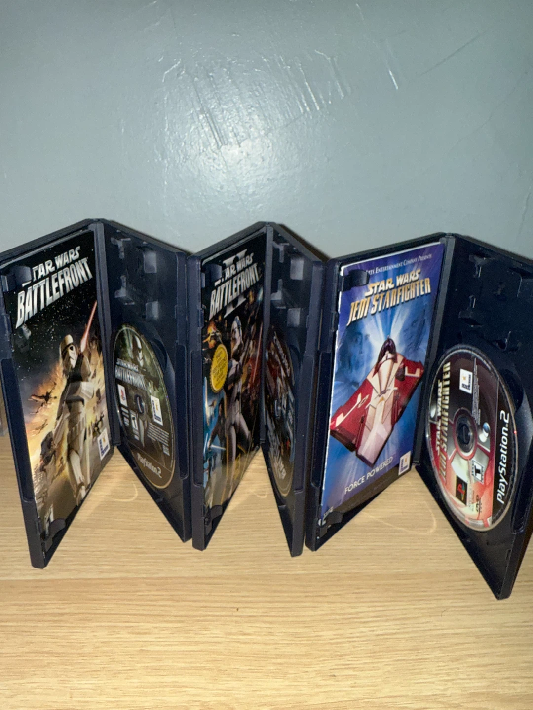 3 Star Wars PlayStation 2 Games - photo 2