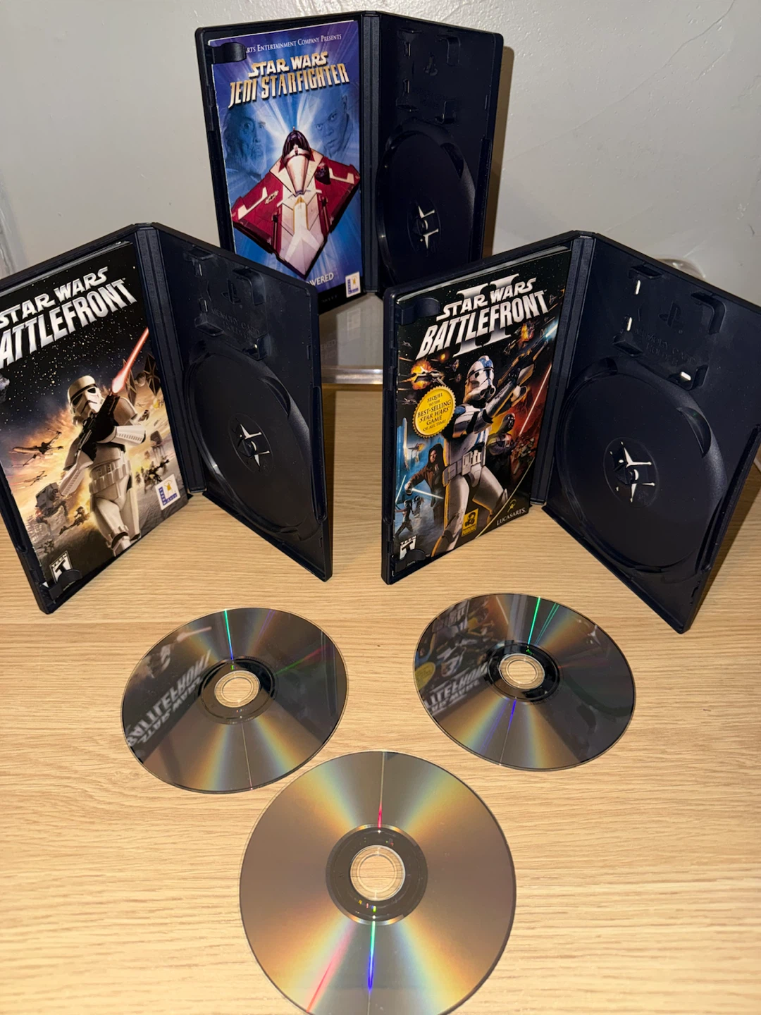 3 Star Wars PlayStation 2 Games - photo 3