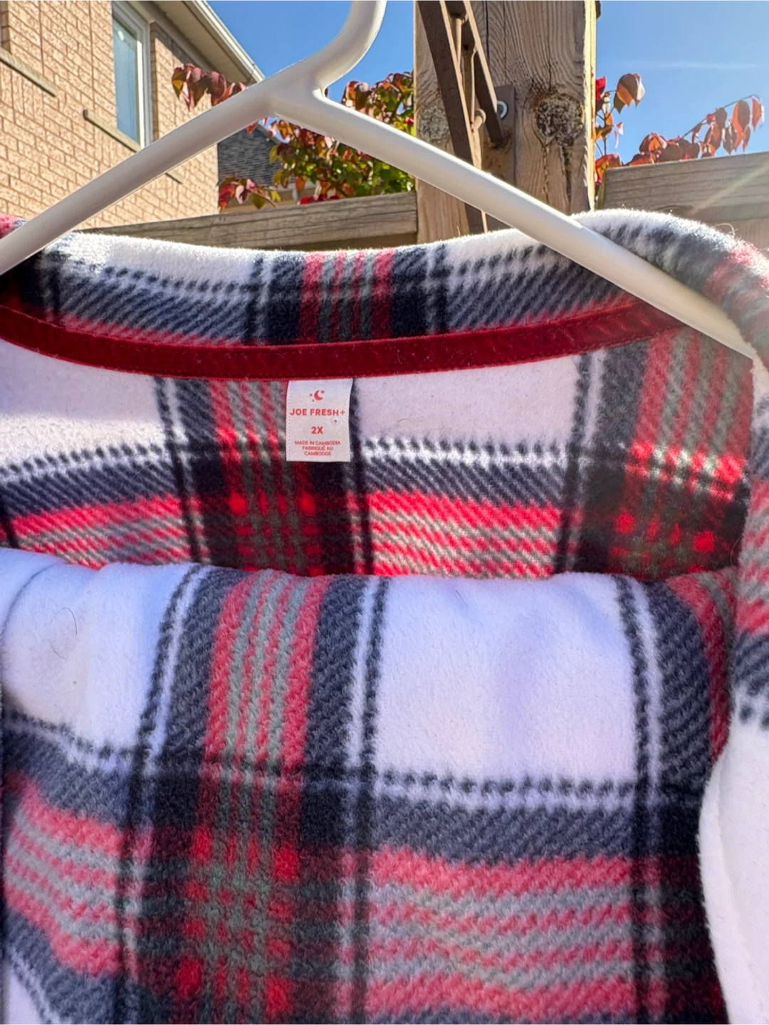 Joe Fresh Plaid Fleece Pajama Set - photo 5