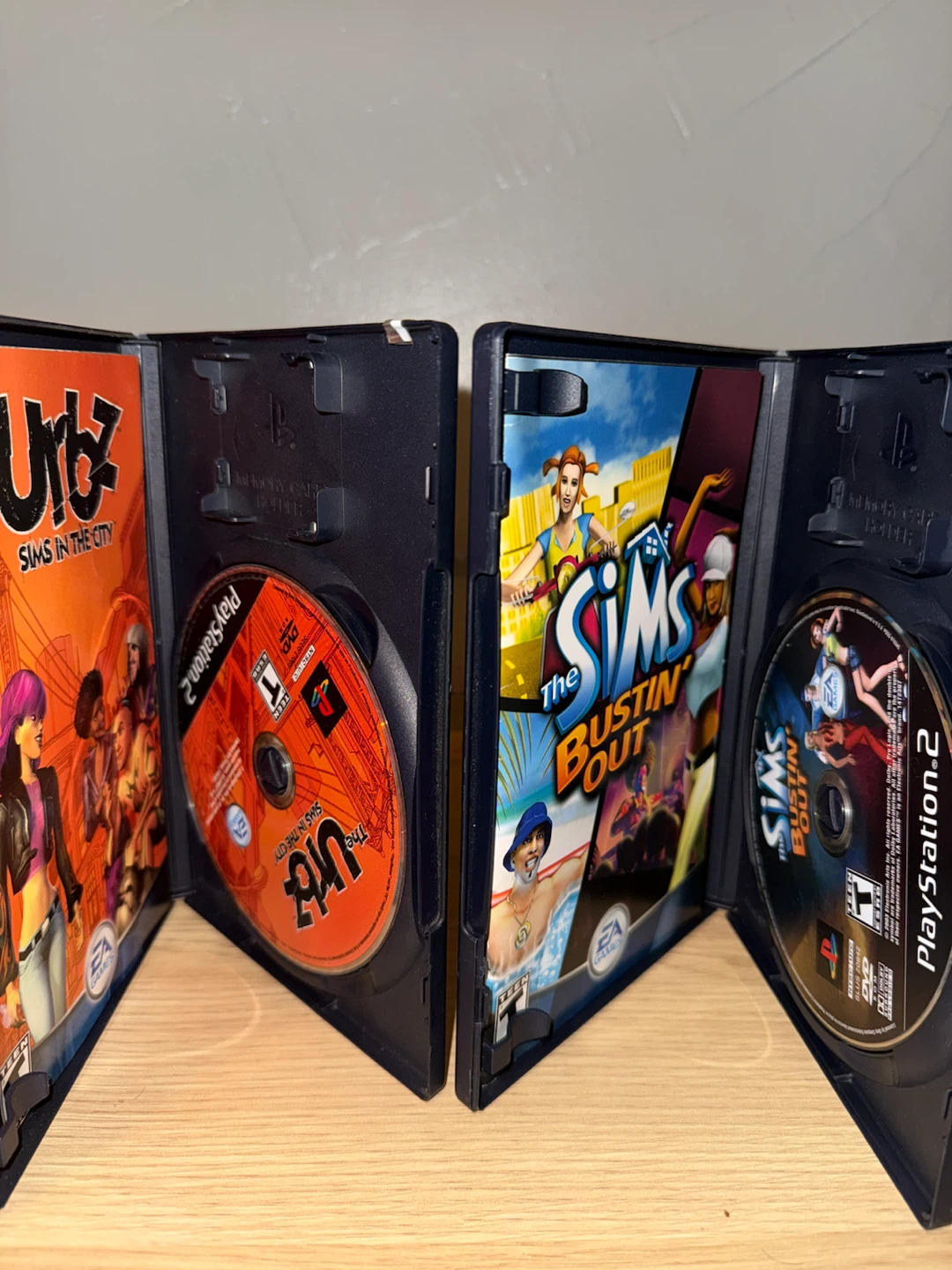 The Urbz and The Sims Bustin' Out PS2 Games - photo 2