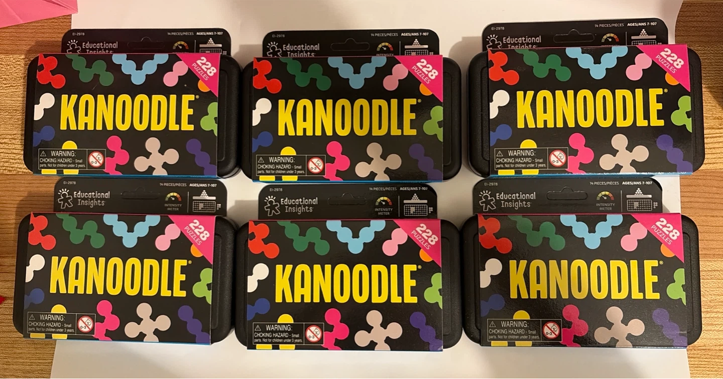 NEW 6 Kanoodle Games