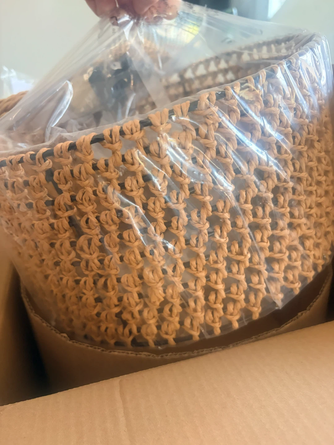 Woven Rope Plug in Pendant Light - photo 3