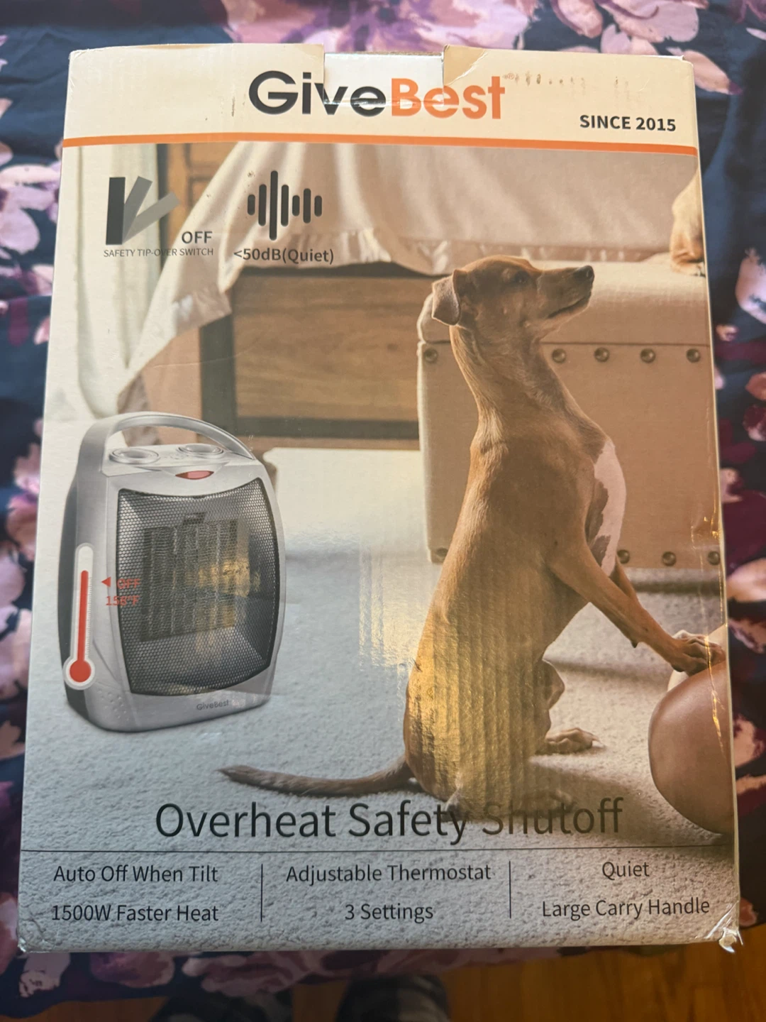 GiveBest Portable Electric Space Heater