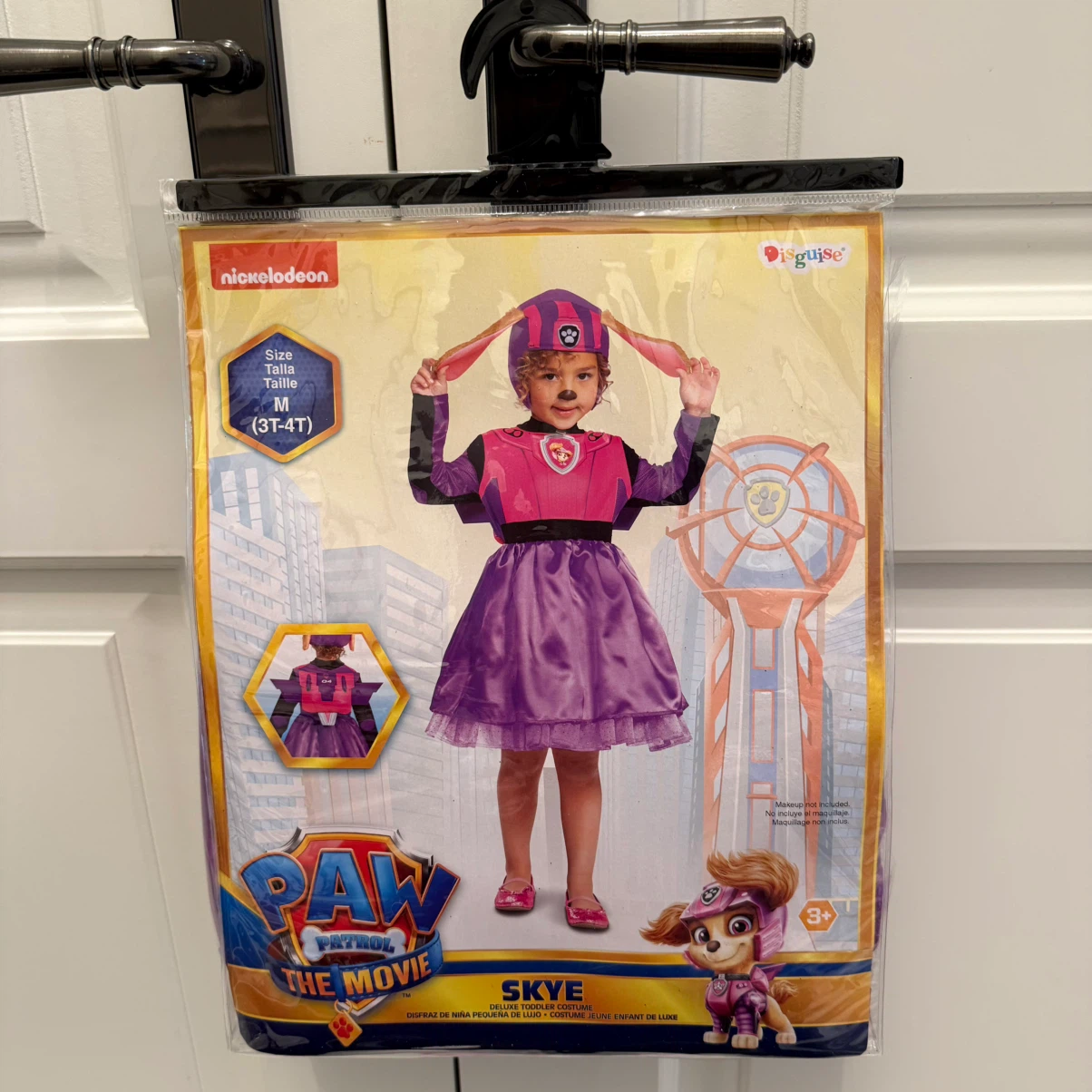 Like new Paw Patrol Skye Halloween Costume (size 3T-4T) - photo 3