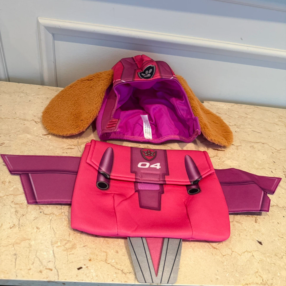 Like new Paw Patrol Skye Halloween Costume (size 3T-4T) - photo 4