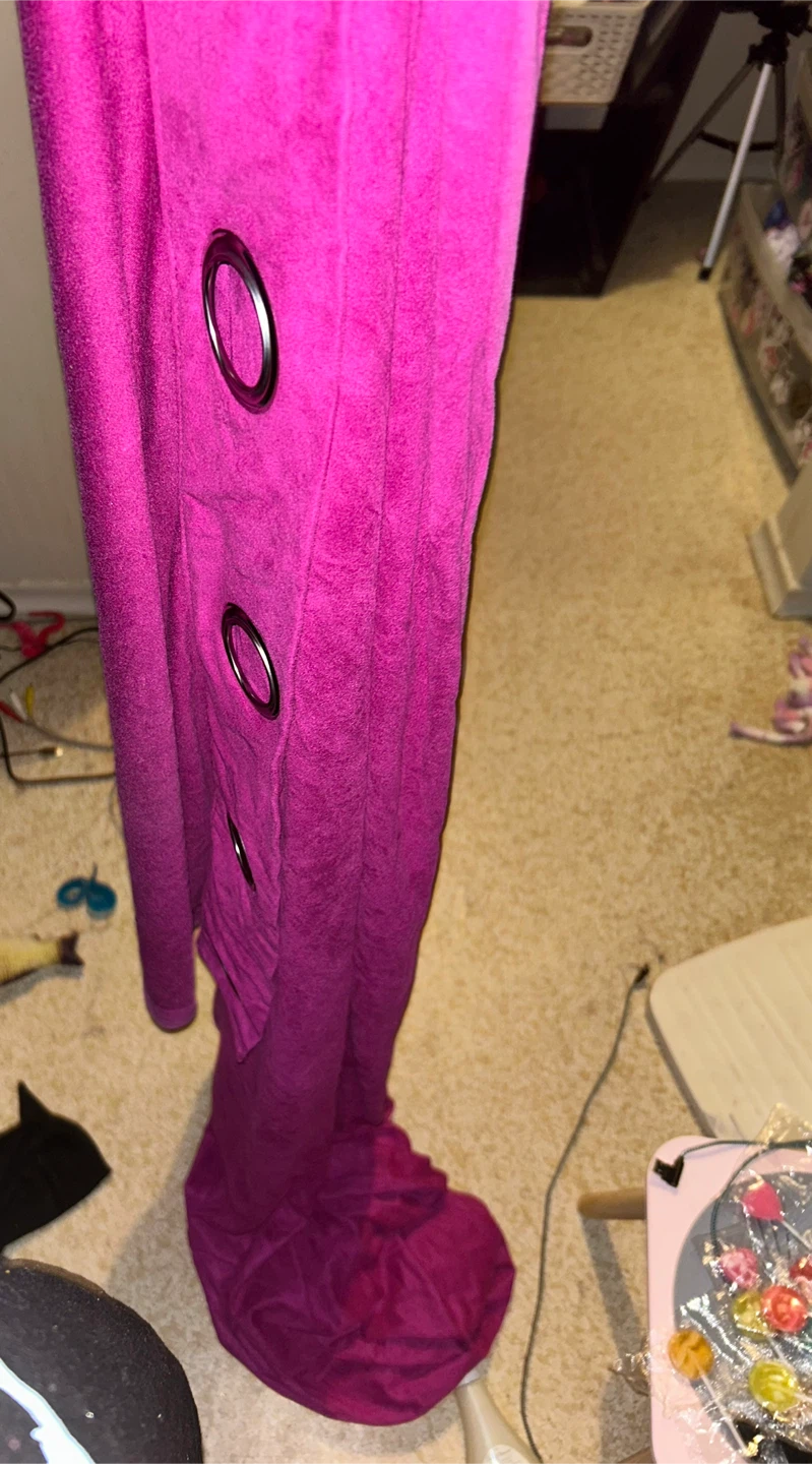 Magenta curtain - photo 3