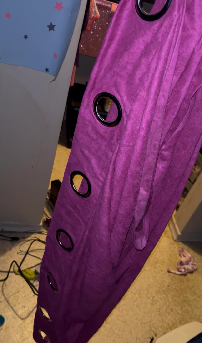 Magenta curtain - photo 4