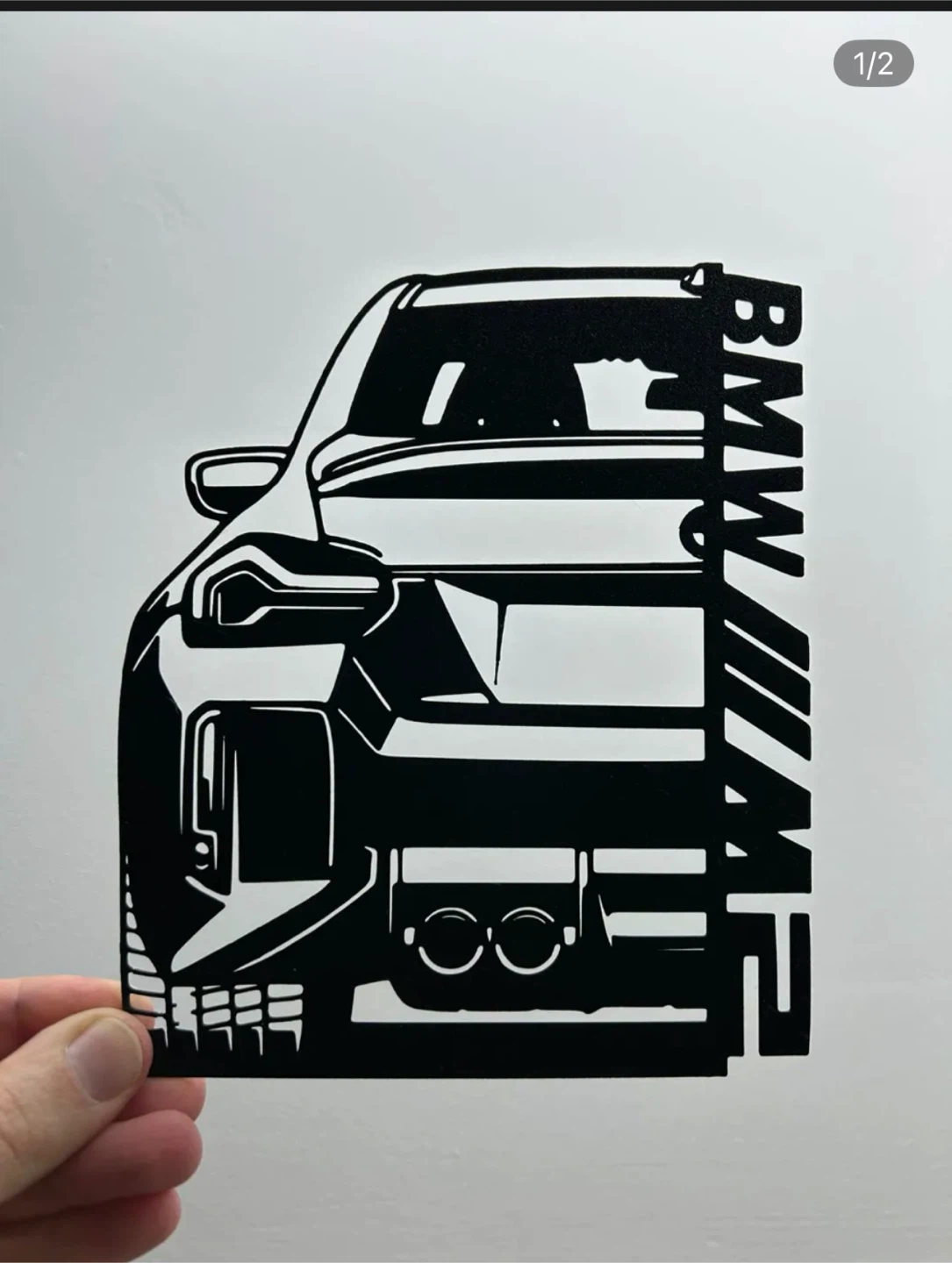 BMW M2 Metal Wall Art