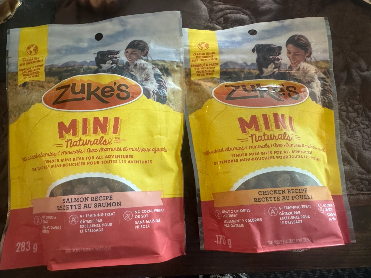Zuke's Mini Naturals Dog Treats-brand new sealed