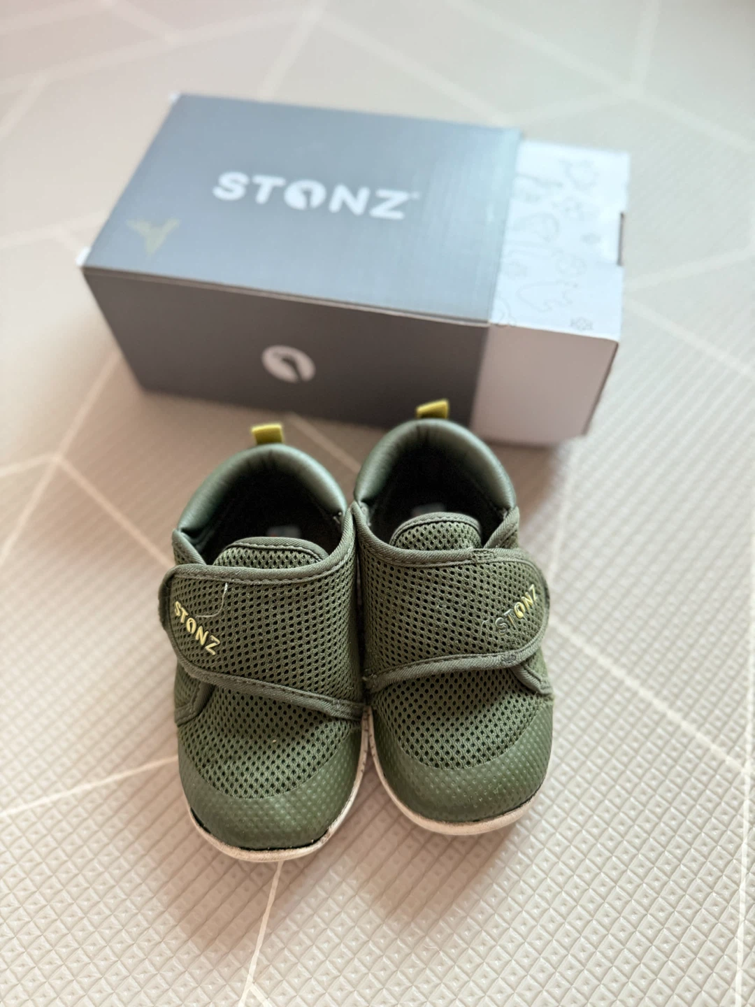 Stonz Olive Green Toddler Shoes