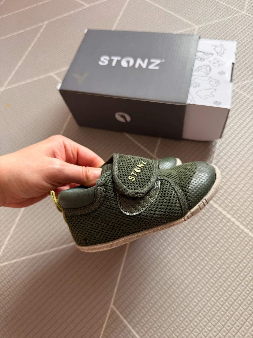 Stonz Olive Green Toddler Shoes - photo 2