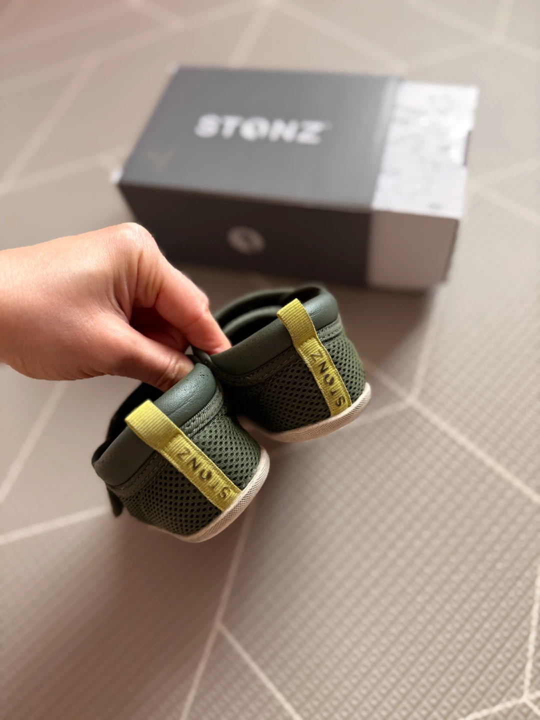 Stonz Olive Green Toddler Shoes - photo 3