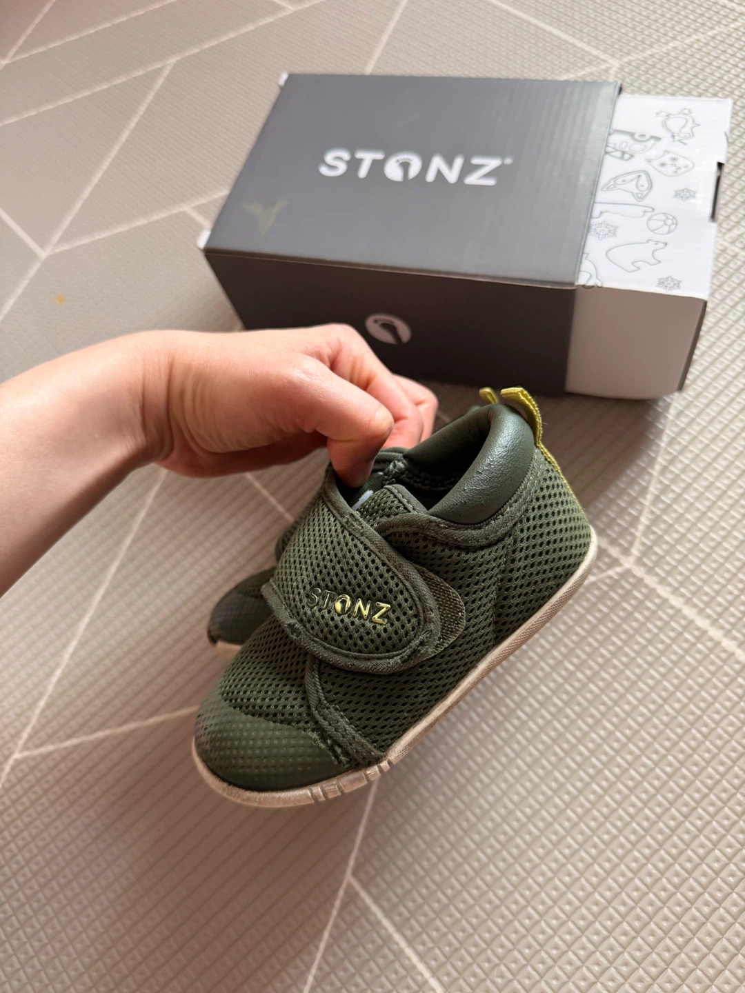 Stonz Olive Green Toddler Shoes - photo 4