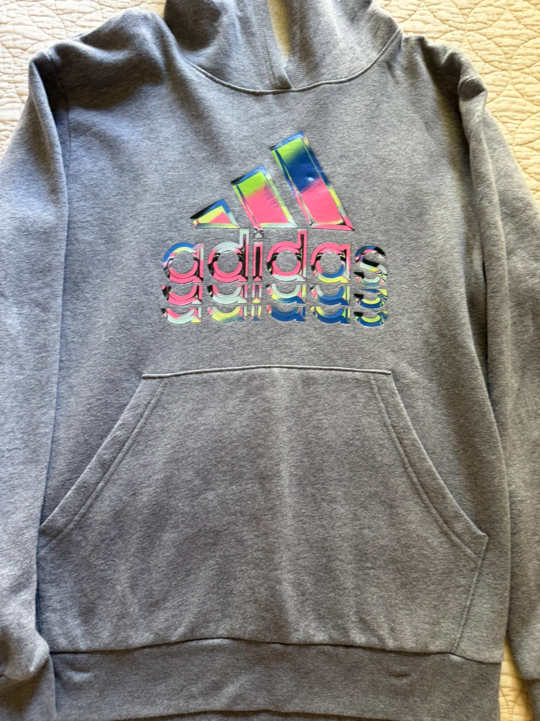 Adidas Gray Hoodie - photo 2