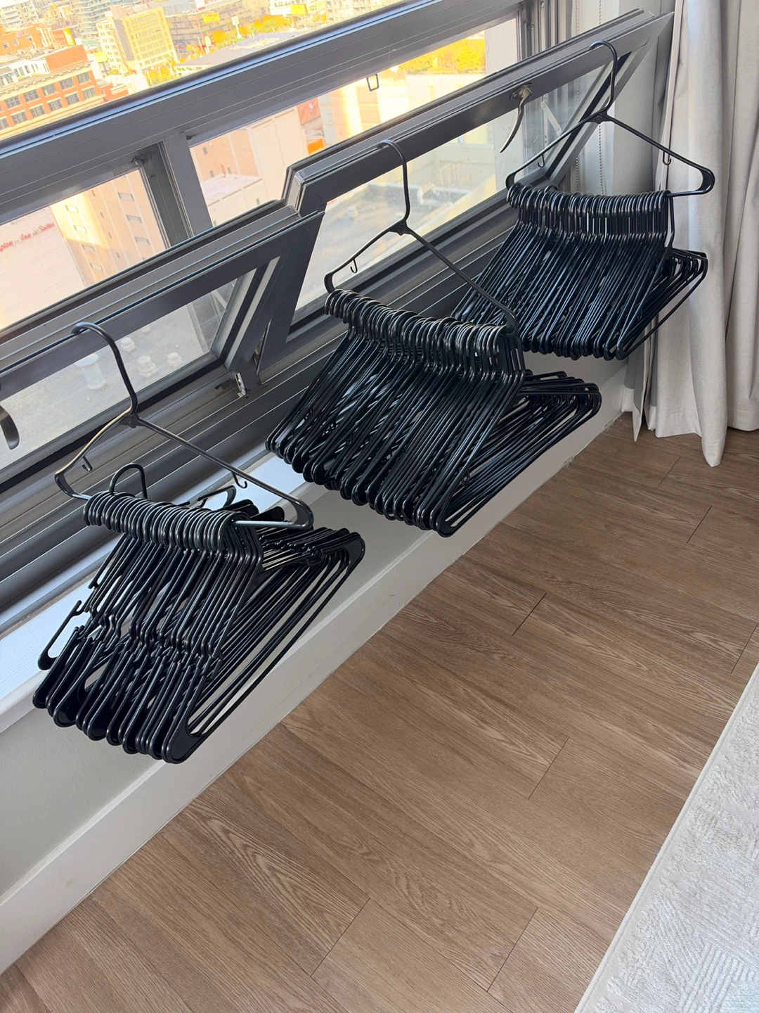 125+ Black Plastic Clothes Hangers