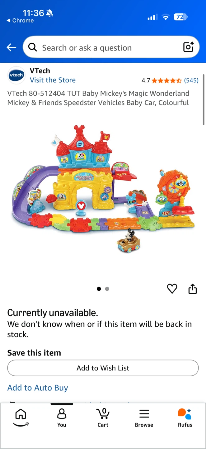 VTech Mickey Magical Wonderland Play Set