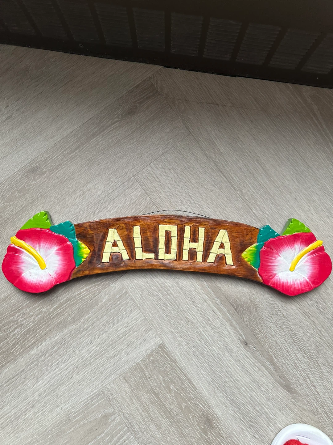 Decorative Aloha Wooden Wall Sign