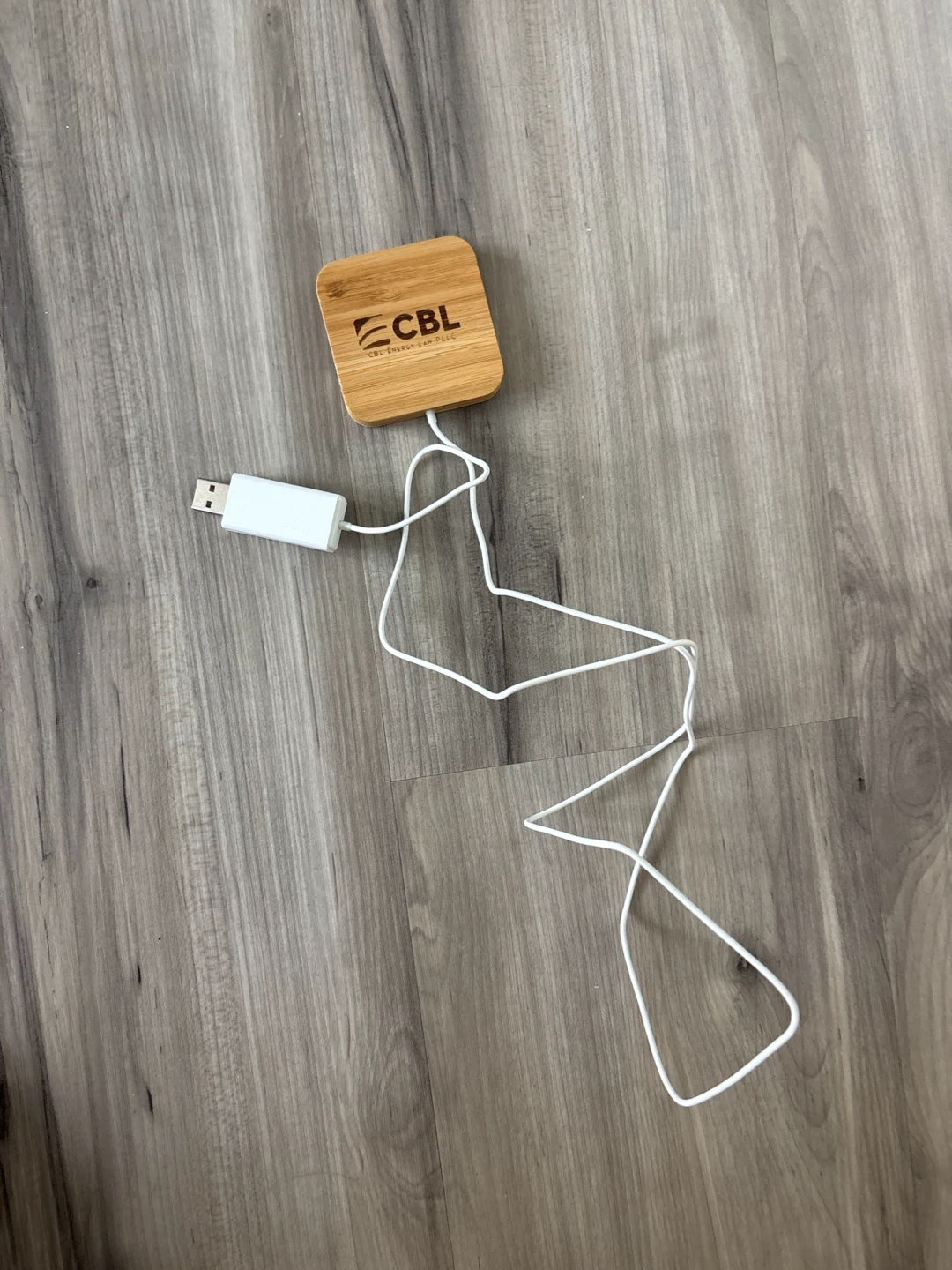 Bamboo USB phone charger