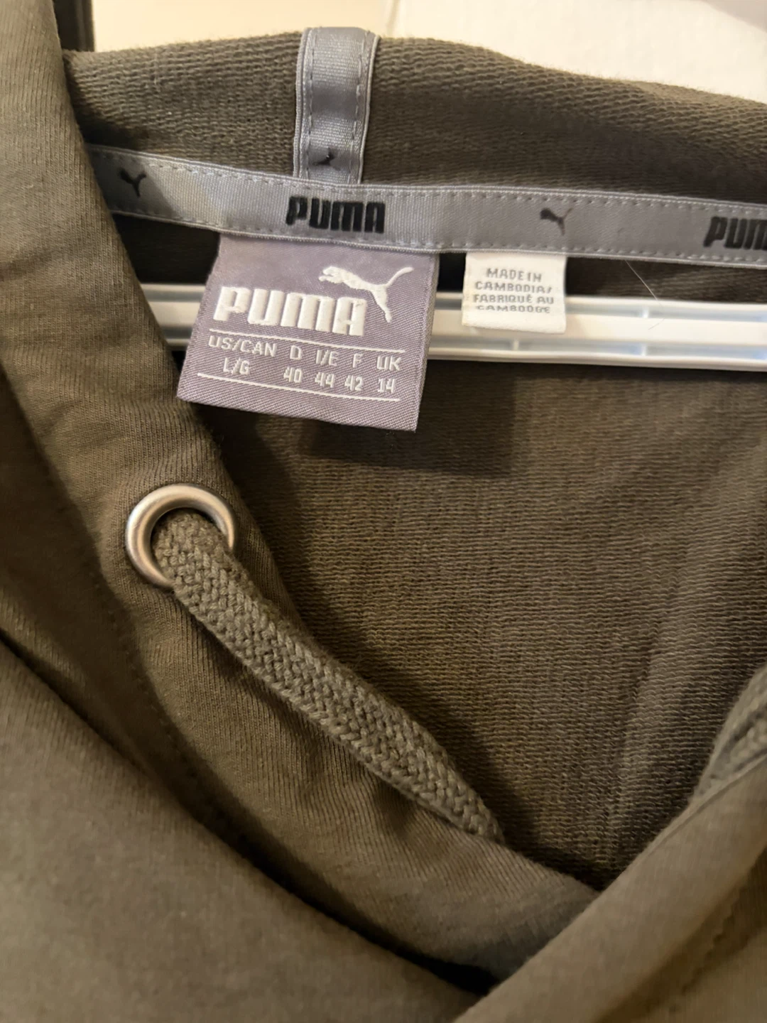 Puma Olive Green Hoodie Adidas Roots  all 40$ - photo 3