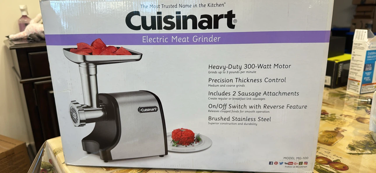 Cuisinart Electric Meat Grinder MG-100