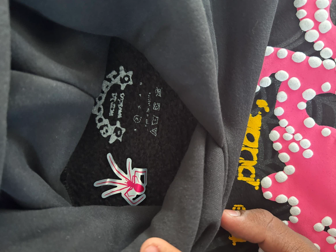 Sp5der Black Hoodie - photo 2