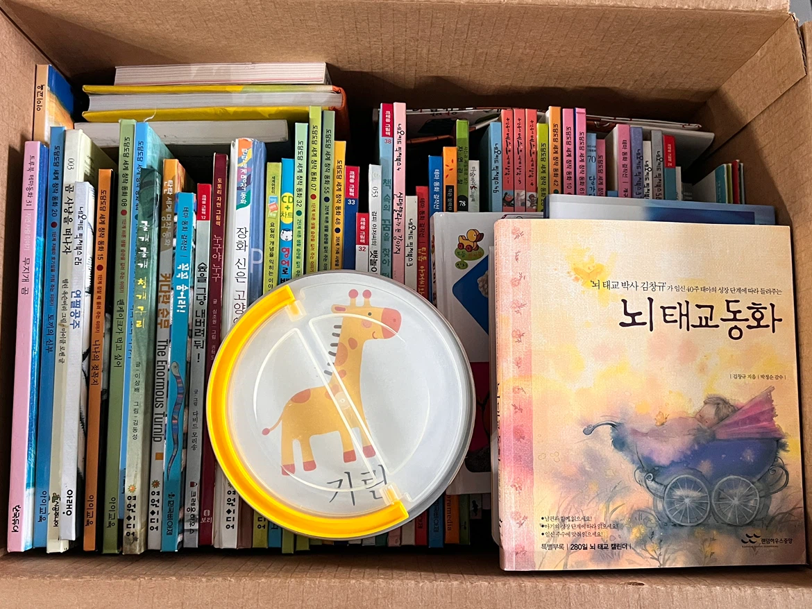 Korean Kids Books – 2 Boxes – Storybooks & Educational