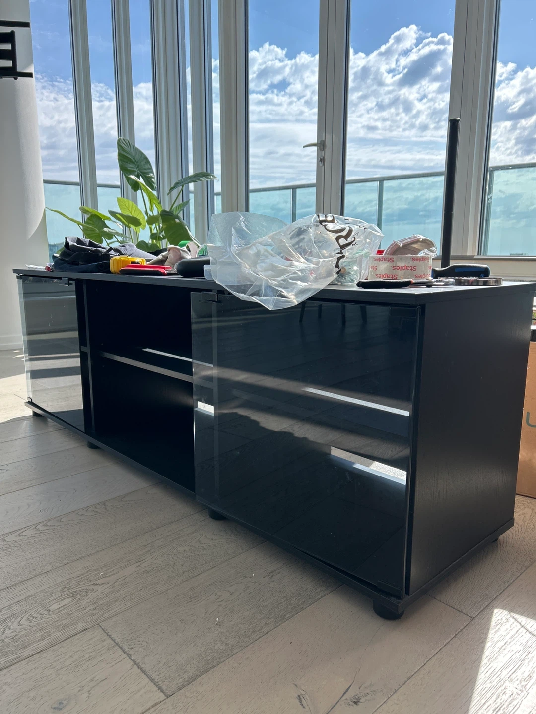 TV Console (60”W x 19.8”H x 15.5”D)