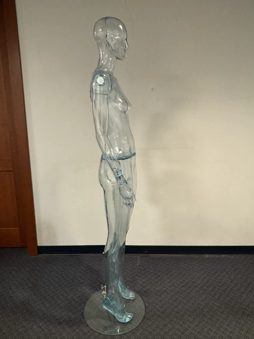 Clear Acrylic Full-Body Female Mannequin - photo 3