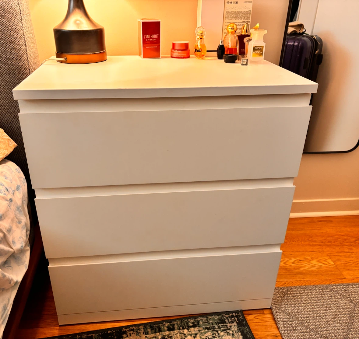 IKEA Malm 3-Drawer Chest