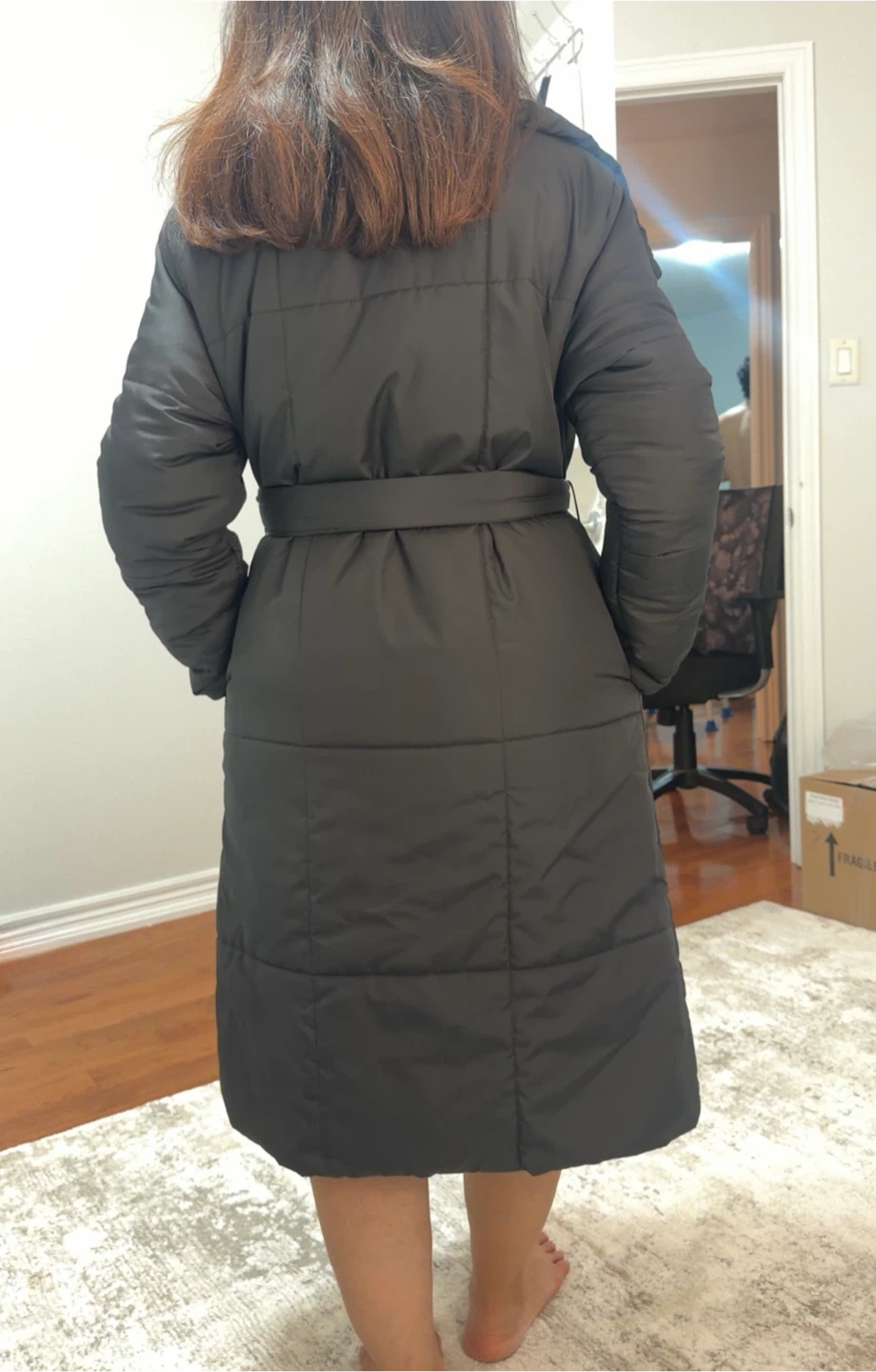 NGStyle Black Puffer Coat - photo 2