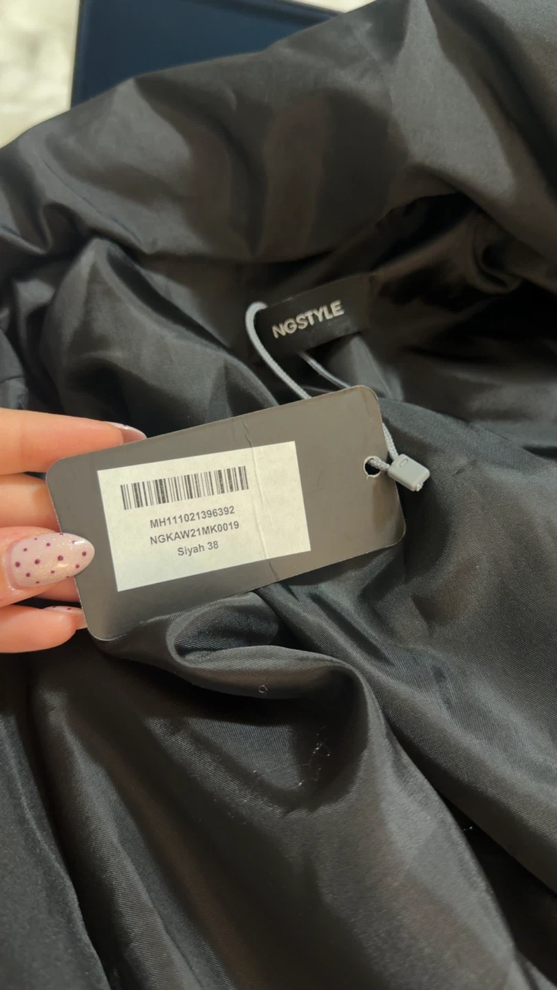 NGStyle Black Puffer Coat - photo 3