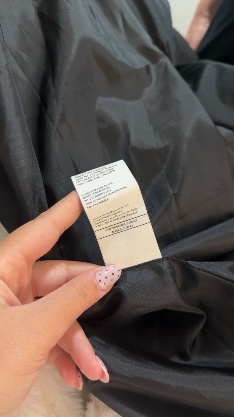 NGStyle Black Puffer Coat - photo 4
