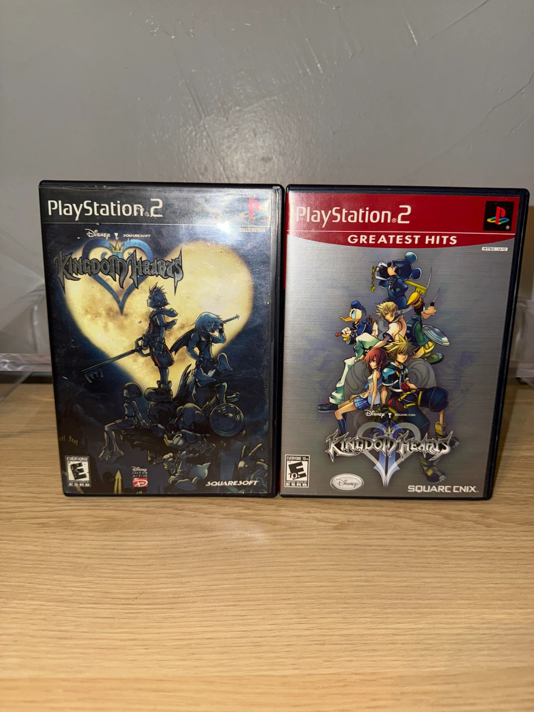 Kingdom Hearts and Kingdom Hearts II PS2 Games