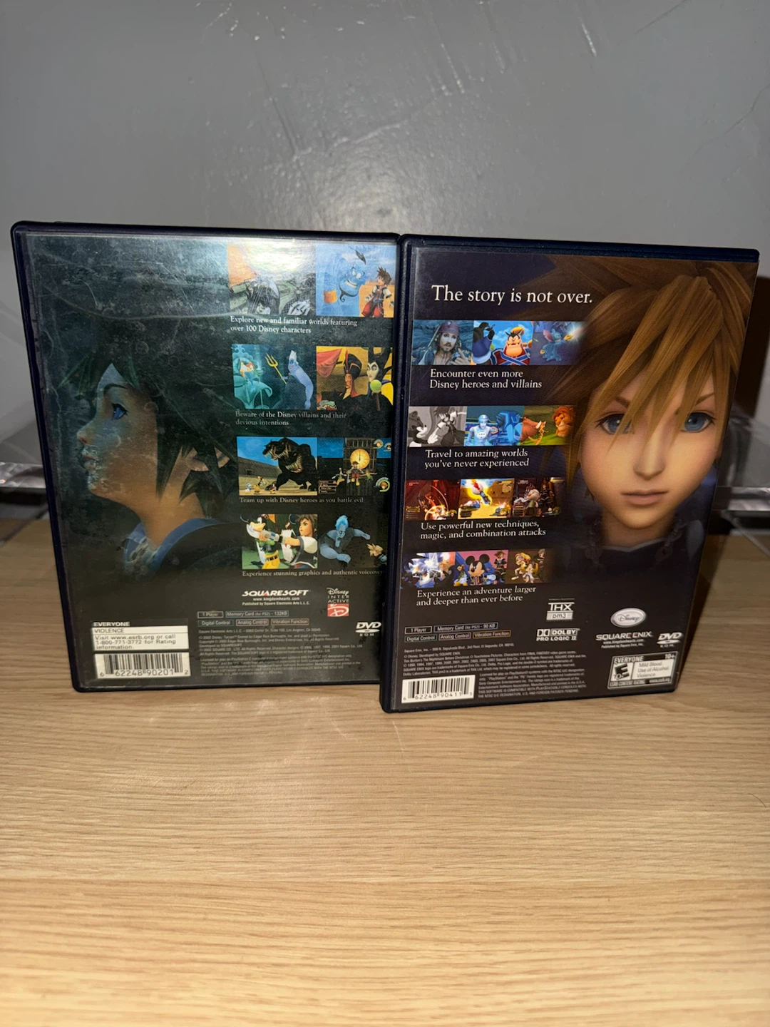 Kingdom Hearts and Kingdom Hearts II PS2 Games - photo 4