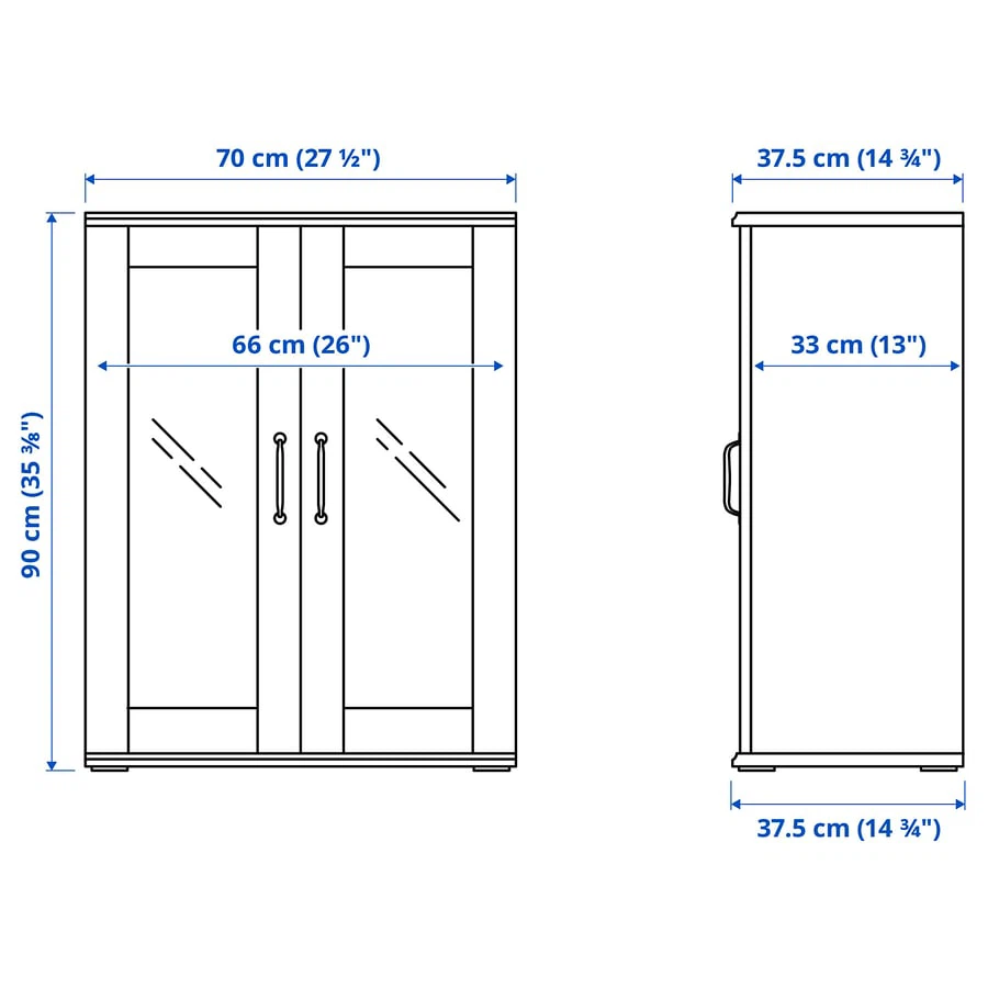 IKEA HAVSTA Glass-door cabinet - photo 4