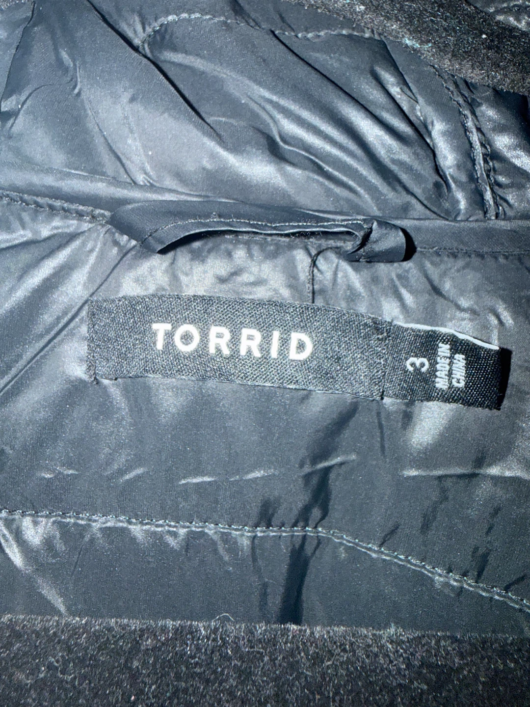 Torrid Quilted Puffer Jacket Size 3 - photo 5