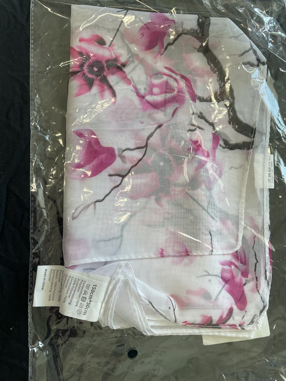 New- Floral Print Scarf - photo 2