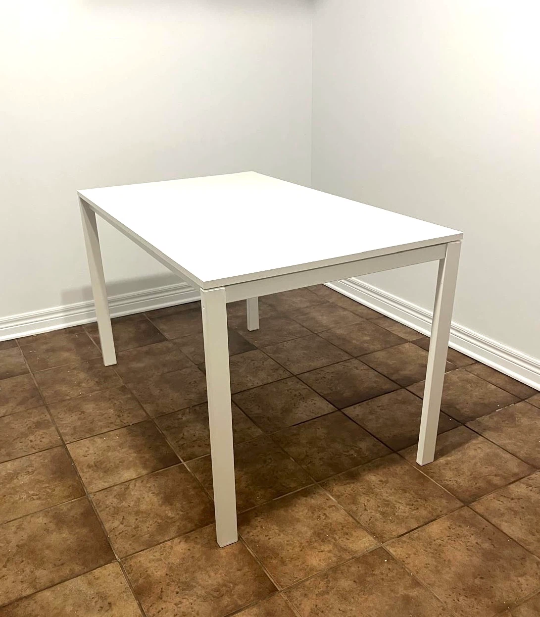 IKEA MELLTORP Dining Table – White – No Chairs