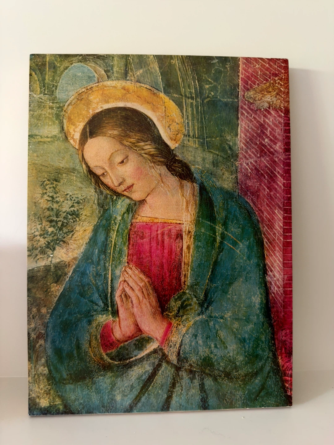 Religious Wall Art Print MOTHER MARY