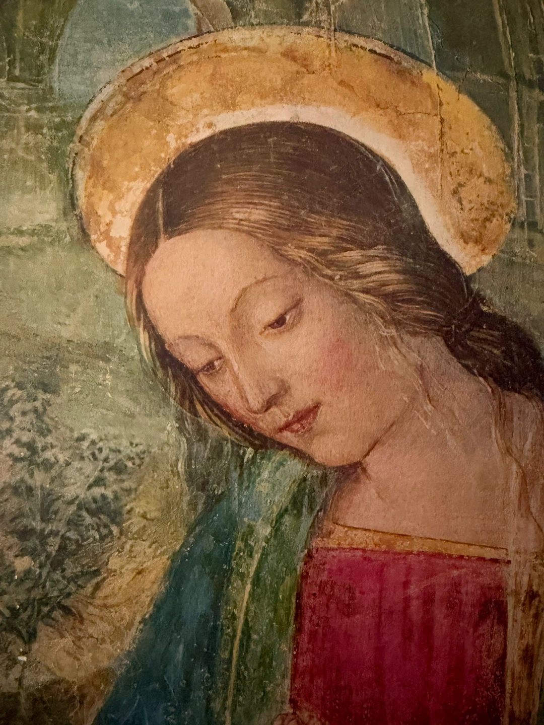 Religious Wall Art Print MOTHER MARY - photo 2