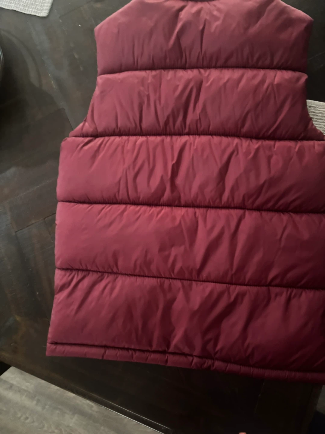 Old Navy Maroon Puffer Vest - photo 3