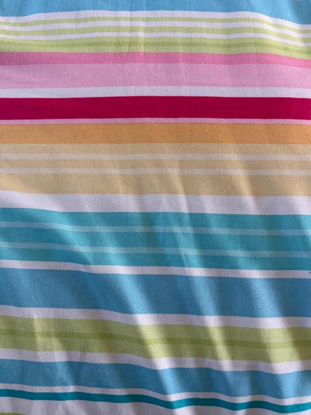 Striped multicolour comforter-twin bed - photo 2