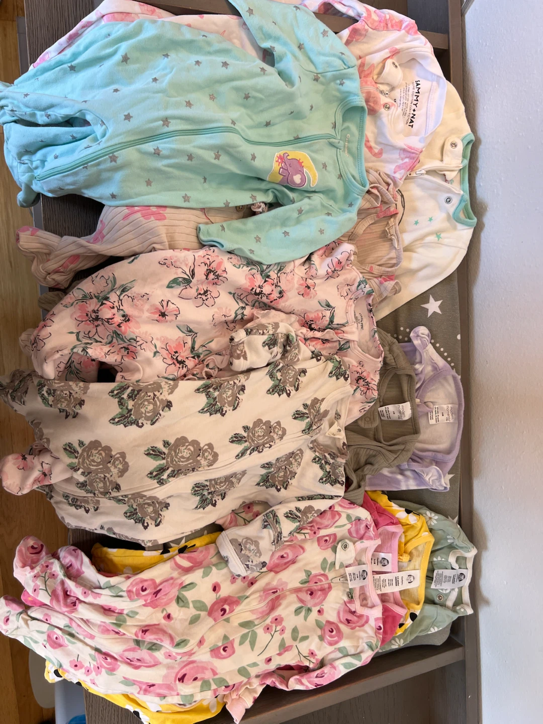 Assorted Baby Sleepers and Rompers 3-6 Months