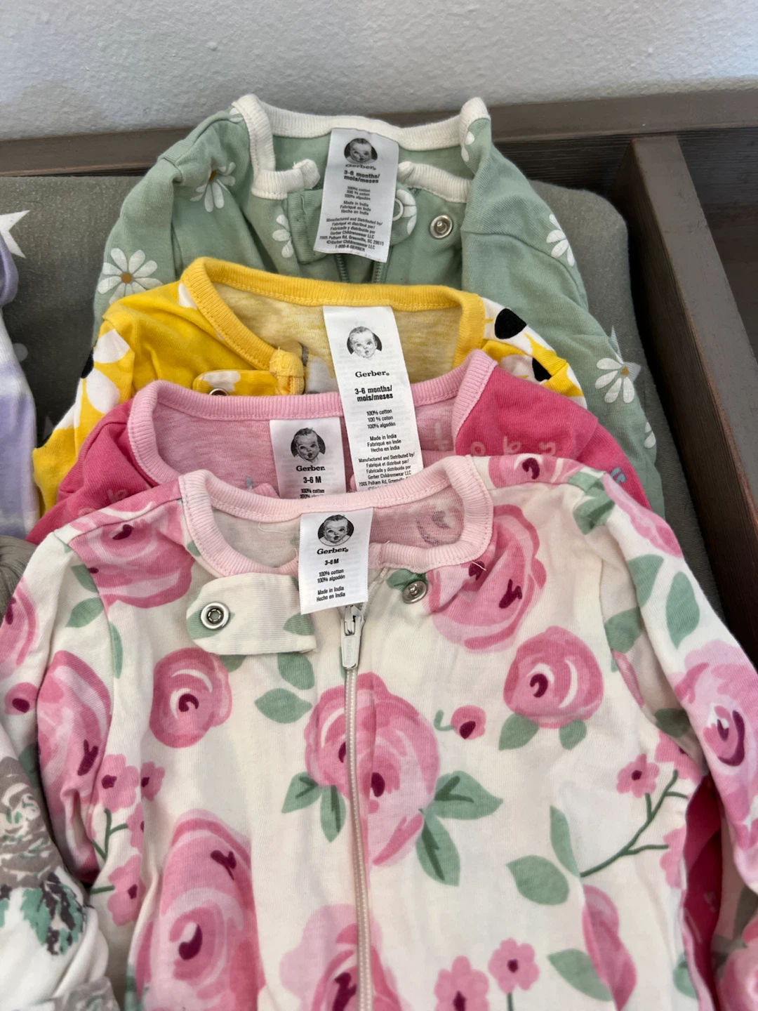 Assorted Baby Sleepers and Rompers 3-6 Months - photo 2