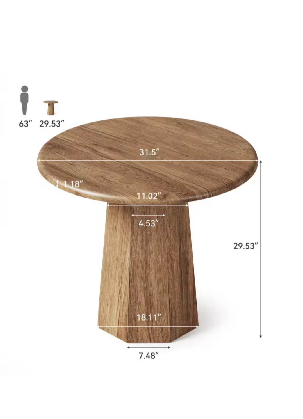 HOGA Round dinning Table